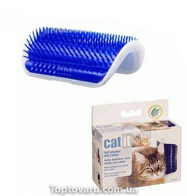 Интерактивная игрушка - чесалка для кошек Hagen Catit Self Groom Синяя 2000 фото