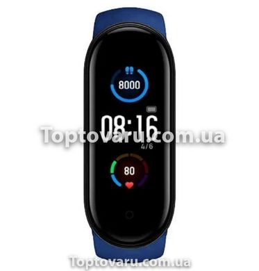 Фітнес браслет M5 Band Smart Watch Bluetooth Синій 3797 фото