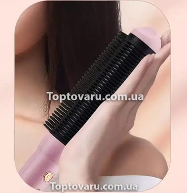 Расческа выпрямитель для волос Fashion Hairdresser S9 Розовая 8707 фото