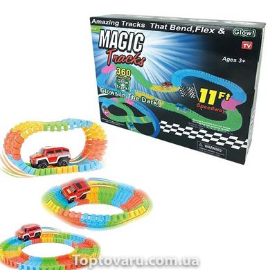 Гоночный Трек Magic Tracks 360 деталей glow track 1507 фото
