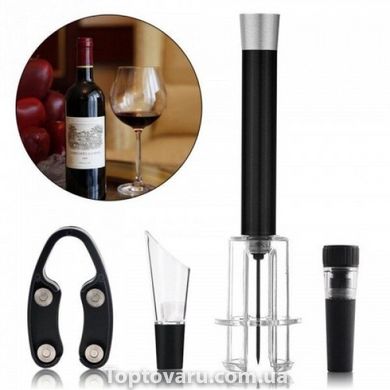 Пневматичний штопор Vino Pop для пляшок Wine Opener 2312 фото