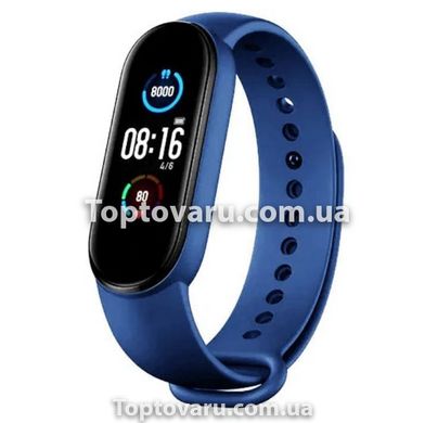 Фитнес браслет M5 Band Smart Watch Bluetooth Синий 3797 фото