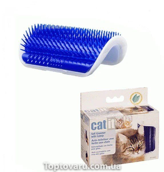 Чесалка для кошек Hagen Catit Self Groom Синяя 2000 фото