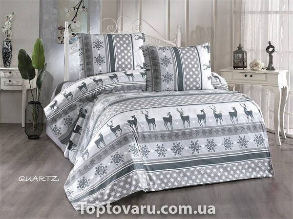 Постельное белье Belizza Quartz Фланель Хлопок Полуторный размер 17055 фото
