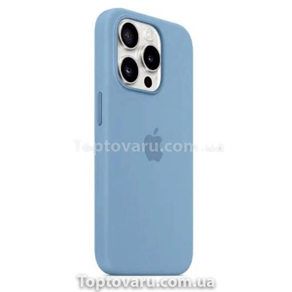 Чехол для смартфона Silicone Full Case AAA MagSafe IC for iPhone 15 Pro Blue 18857 фото