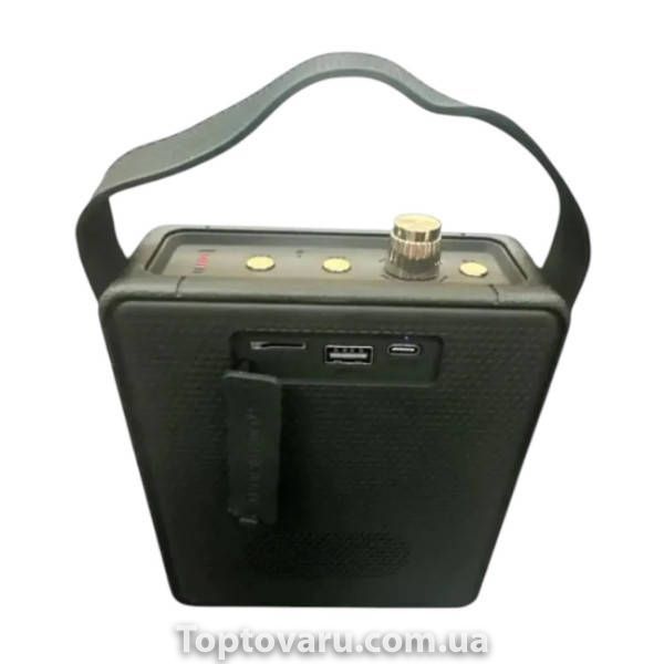 Bluetooth колонка портативна STOCKWELL W2 BT Чорна 37383 фото