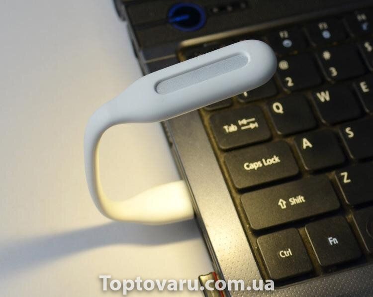 Портативний гнучкий LED USB світильник white 288 фото