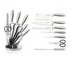 Набір ножів з підставкою Royalty Line RL-KSS-700N Сталь 2563 фото 2