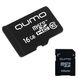 Карта памяти QUMO 16 Gb Class 10 UHS-1 с SD адаптером 7504 фото 1