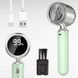 Машинка для удаления катышков аккумуляторная с дисплеем Shower head Салатовая 25941 фото 1