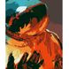 Картина за номерами Strateg ПРЕМІУМ Космонавт абстракція розміром 40х50 см (DY309) DY309-00002 фото 1