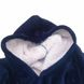 Толстовка-плед з капюшоном Huggle Hoodie синій 1120 фото 3