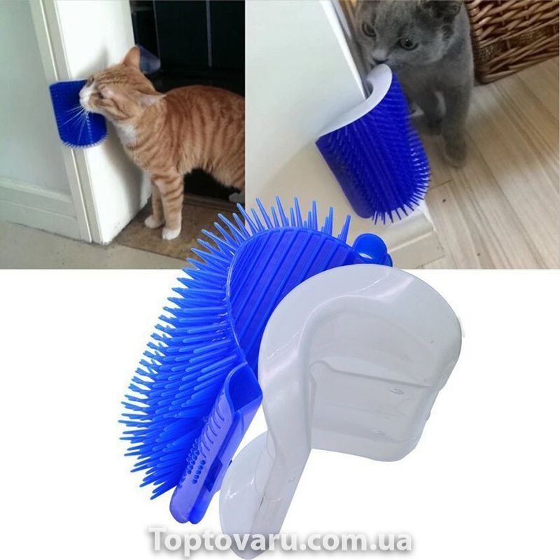 Чесалка для кошек Hagen Catit Self Groom Синяя 2000 фото