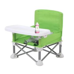 Складаний тканинний стіл для годування Baby Seat Зелений 2530 фото
