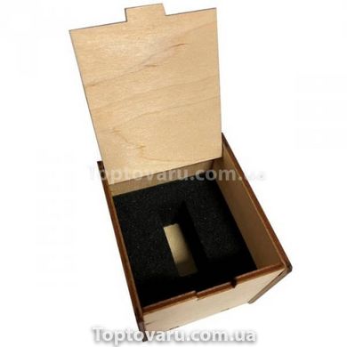 Коробочка для наручного годинника дерев'яна з вишивкою 14910 фото
