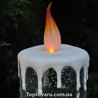 Новорічний декоративний ліхтар "Новорічна Свічка" з LED підсвічуванням, 27 см 2890 фото