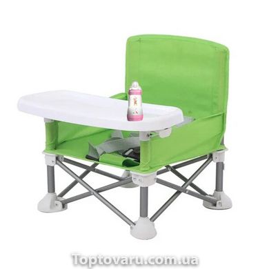 Складной тканевый стол для кормления Baby Seat Зеленый 2530 фото