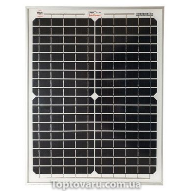 Солнечная панель UKC SunPower SLC-20W/18V (+-5%) 450*350*17 мм 7482 фото