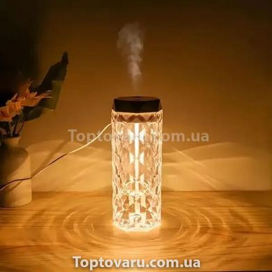 Зволожувач повітря з нічником Rose Lamp Humidifier Білий 14339 фото