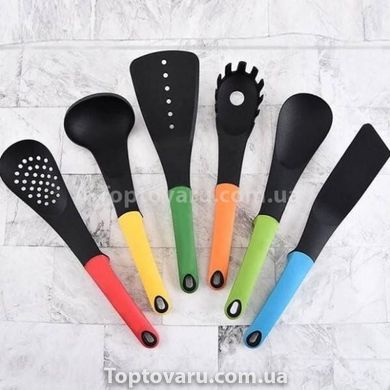 Набір кухонних аксесуарів з кольоровими ручками Zepline ZP-025 14775 фото