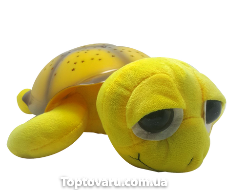 Нічник - проектор черепаха Star Guide желтая 1395 фото