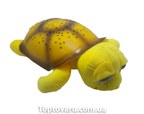 Ночник - проектор черепаха Star Guide желтая 1395 фото