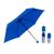 Универсальный зонтик складной с капсулой SUNROZ Pill Box Umbrella Синий 2729 фото