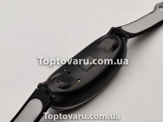 Фітнес-браслет з бездротовими навушниками Smart TWS T90 Чорний 6270 фото