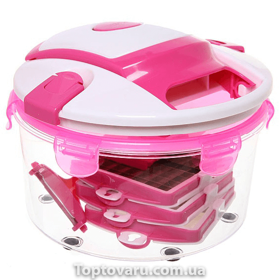 Універсальна овочерізка Multi Salad Chef 13 в 1 Мульти Салад Чіф 2001 фото