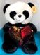 Плюшевий ведмедик Панда з серцем в подарунковій упаковці р-р M 1645 фото 4
