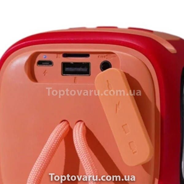 Колонка Bluetooth c функцией speakerphone с радио TG359 Красная 21657 фото