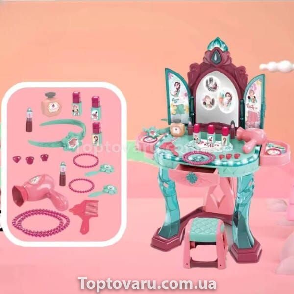 Игровой набор Трюмо напольное музыкальное с аксессуарами для девочек 008-988 Разноцветное 32332 фото