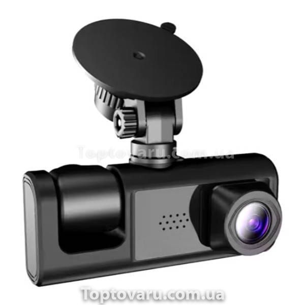 Видеорегистратор 3 камеры Full HD 1080 Traffic recorder Z37 21335 фото