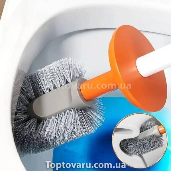 Йоршик туалетний для унітазу Toilet brush LY-491 Сірий 18648 фото