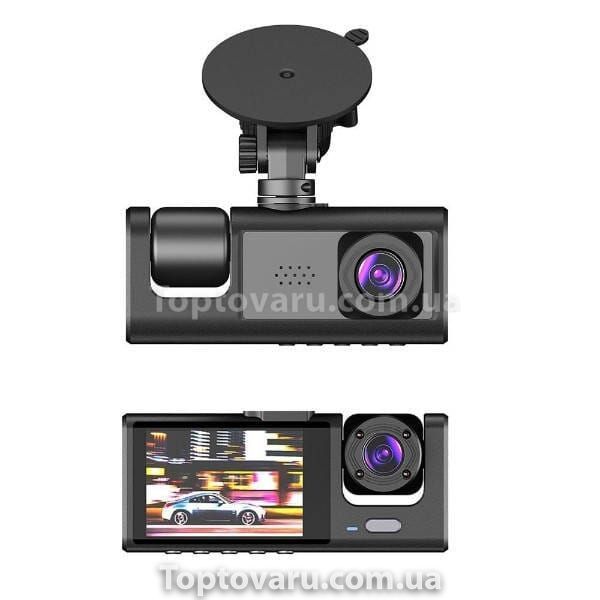 Видеорегистратор 3 камеры Full HD 1080 Traffic recorder Z37 21335 фото