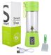 Блендер Smart Juice Cup Fruits USB Зелений 861 фото 3