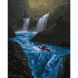 Картина за номерами Strateg ПРЕМІУМ Купання в гірській річці розміром 40х50 см (GS290) GS290-00002 фото 1