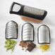 Набір 4 терок Soft Touch Container Grater Set 9955 фото 2