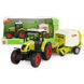 Іграшка Трактор із причепом зі звуковими та світловими ефектами Farmland Зелений 15308 фото 2