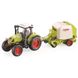 Іграшка Трактор із причепом зі звуковими та світловими ефектами Farmland Зелений 15308 фото 3