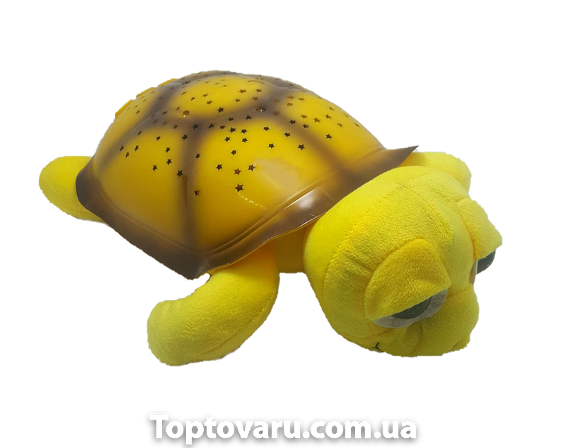 Нічник - проектор черепаха Star Guide желтая 1395 фото