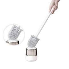 Ершик для унитаза Toilet Brush (силиконовый без дозатора) Белый 14301 фото