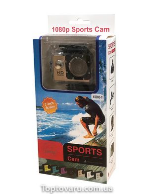 Action Камера Sport X6000-11 HD золота 3119 фото