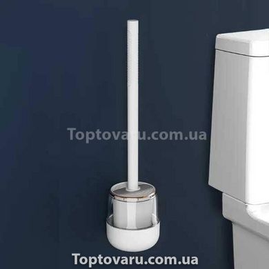 Йоршик для унітазу Toilet Brush (силіконовий без дозатора) Білий 14301 фото