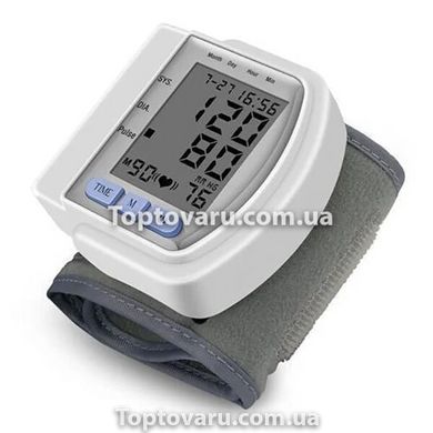 Цифровий тонометр на зап'ястя Blood Pressure Monitor CK-102S 8183 фото