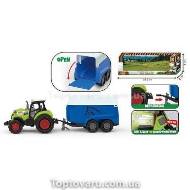 Іграшка Трактор зі звуковими ефектами Farm Track Set Зелений 15309 фото