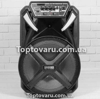 Аккумуляторная колонка-чемодан SOUNDBOX Wireless Speaker SB-4500 150W 4756 фото