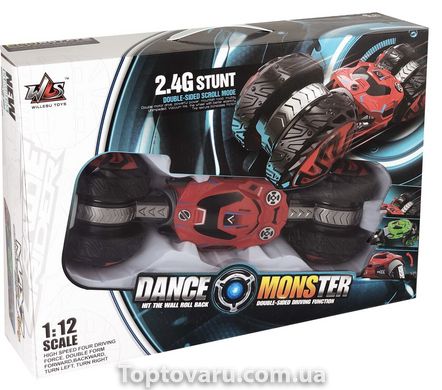 Машинка на радіоуправлінні трансформер Dance Monster (1:12) 2.4G STUNT Червона 2274 фото