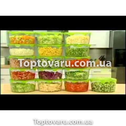Подрібнювач продуктів Найсер Дайсер Плюс (Nicer Dicer Plus) 364 фото