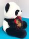 Плюшевий ведмедик Панда з серцем в подарунковій упаковці р-р L 1646 фото 3